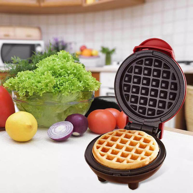 Mini Waffle Maker Machine_0