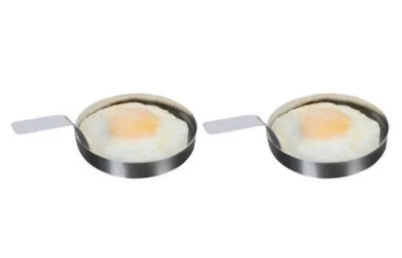 Stainless Steel Egg-Rings 2Pc Set_0