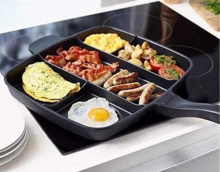 5 in 1 Magic Non-Stick Frying Pan 38CM_1